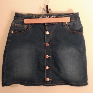 Cat &Jack Girls 14-16 XL denim skirt